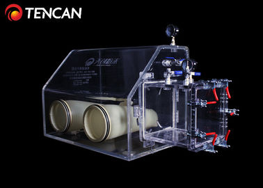 30mm Transparante de Handschoendoos 500mm van het Pomp Vacuümlaboratorium de Verwijdering van de Waterzuurstof
